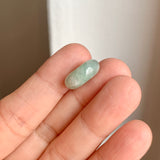 A-Grade Natural Light Green Jadeite Donut No.172802