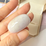A-Grade Natural Lavender Green Jadeite Barrel No. 172586