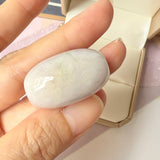 A-Grade Natural Lavender Green Jadeite Barrel No. 172586