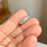 A-Grade Natural Light Yellowish Green Jadeite Donut No.172803