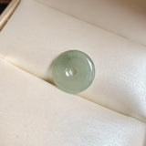 A-Grade Natural Yellowish Green Jadeite Donut No.172805