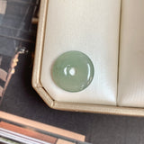 A-Grade Natural Yellowish Green Jadeite Donut No.172805