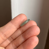 A-Grade Natural Yellowish Green Jadeite Donut No.172805