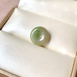 A-Grade Natural Yellow Green Jadeite Donut No.172806