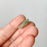 A-Grade Natural Dark Greenish Yellow Jadeite Donut No.172807