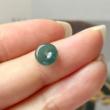 Icy A-Grade Natural Dark Blue Jadeite Mini Donut No.130522