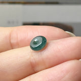Icy A-Grade Natural Dark Blue Jadeite Mini Donut No.130522
