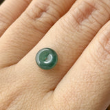 Icy A-Grade Natural Dark Blue Jadeite Mini Donut No.130522