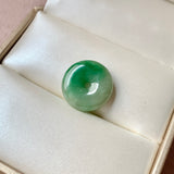 A-Grade Natural Imperial Green Jadeite Donut No.172814