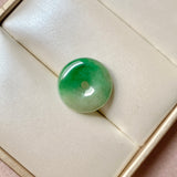 A-Grade Natural Imperial Green Jadeite Donut No.172814
