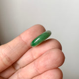 A-Grade Natural Imperial Green Jadeite Donut No.172814