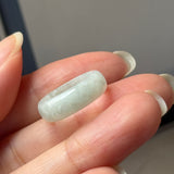 15.1mm A-Grade Light Green Jadeite Ring Band No. 162597