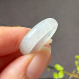 16mm A-Grade White Jadeite Ring Band No. 162605