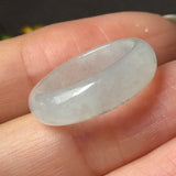 16mm A-Grade White Jadeite Ring Band No. 162605