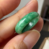 16.8mm A-Grade Imperial Green Jadeite Ring Band No. 162607