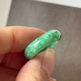16.9mm A-Grade Imperial Green Jadeite Ring Band No. 162609