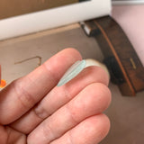 13.8 cts A-Grade Natural Light Green Jadeite Heart Shape No. 220557