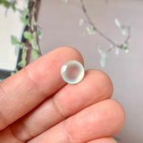 2.35 cts Highly Icy A-Grade Natural Jadeite Round Cabochon No.130317