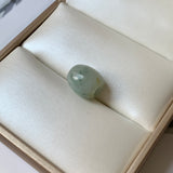 A-Grade Natural Light Green Jadeite Barrel Pendant No.220670