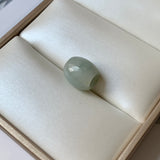 A-Grade Natural Light Green Jadeite Barrel Pendant No.220670