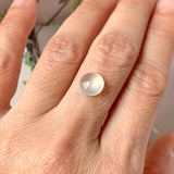 2.35 cts Highly Icy A-Grade Natural Jadeite Round Cabochon No.130317