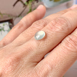 2.35 cts Highly Icy A-Grade Natural Jadeite Round Cabochon No.130317