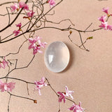 11.7 cts Icy A-Grade Natural Jadeite Oval Cabochon No.130311