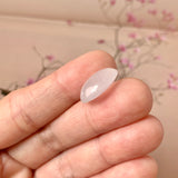 11.7 cts Icy A-Grade Natural Jadeite Oval Cabochon No.130311