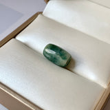 A-Grade Natural Bluish Green Jadeite Barrel Pendant No.220669