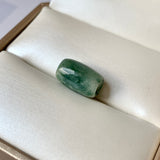 A-Grade Natural Bluish Green Jadeite Barrel Pendant No.220669