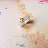SOLD OUT: 16mm A-Grade Natural Jadeite Bespoke Joseon Ring (Sakura Flower) No.161999
