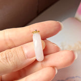 SOLD OUT: 16mm A-Grade Natural Jadeite Bespoke Joseon Ring (Sakura Flower) No.161999