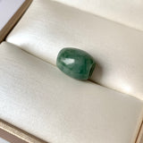 A-Grade Natural Bluish Green Jadeite Barrel Pendant No.220667
