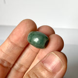 A-Grade Natural Bluish Green Jadeite Barrel Pendant No.220667
