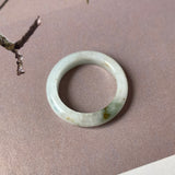 19.8mm A-Grade Natural Tir-Colour Jadeite Ring Band No. 161686