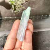 A-Grade Lavender Green Jadeite Dragon Pendant No. 220181