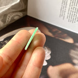A-Grade Natural Apple Green Jadeite Donut No.171270