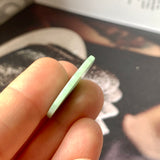 A-Grade Natural Apple Green Jadeite Donut No.171270