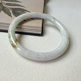 80.6mm A-Grade Natural Tri-Colour Jadeite Traditional Round Big Bangle No.152058