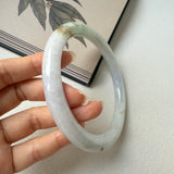 80.6mm A-Grade Natural Tri-Colour Jadeite Traditional Round Big Bangle No.152058