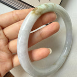 80.6mm A-Grade Natural Tri-Colour Jadeite Traditional Round Big Bangle No.152058