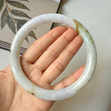 80.6mm A-Grade Natural Tri-Colour Jadeite Traditional Round Big Bangle No.152058
