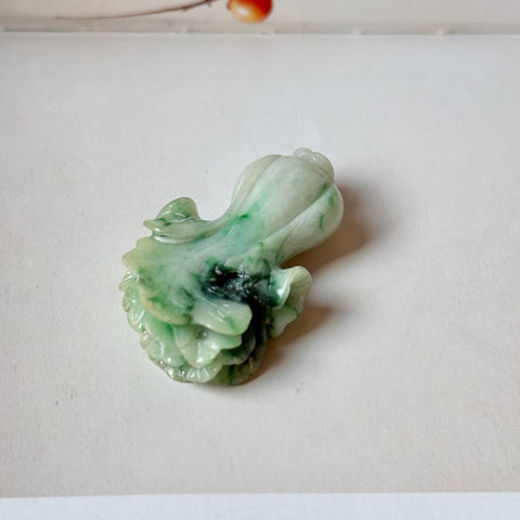 A-Grade Jadeite Cabbage Pendant No. 171044