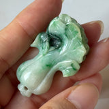 A-Grade Jadeite Cabbage Pendant No. 171044