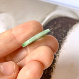 A-Grade Floral Imperial Green Jadeite Donut No.171425