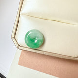 A-Grade Natural Moss On Snow Jadeite Donut No.172603