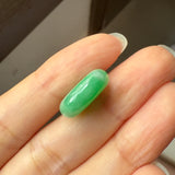A-Grade Natural Moss On Snow Jadeite Donut No.172603