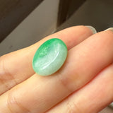 A-Grade Natural Moss On Snow Jadeite Donut No.172603