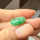 A-Grade Natural Moss On Snow Jadeite Donut No.172603
