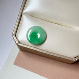 A-Grade Natural Moss On Snow Jadeite Donut No.172604